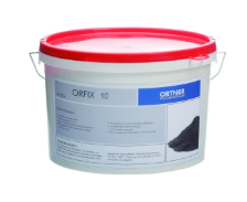 ORTNER - lepidlo Orfix 10, ohňovzdorné do 1200 °C, prášok, čierne, 4kg